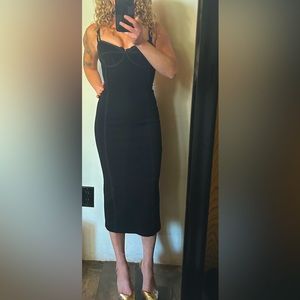 Alexander wang black dress